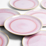 Grande assiette | Rose minéral