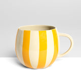 Grand Mug | Jaune Linhas