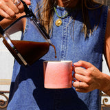 Grand mug droit | Orange minéral