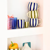Grand Mug | Bleu Linhas