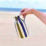 Petit pichet | Bleu & Vert Linhas