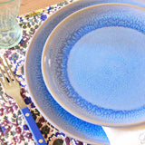 Petite assiette | Bleu minéral