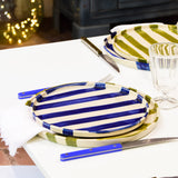 Petite assiette | Bleu Linhas