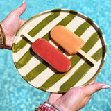 Petite assiette | Vert Linhas