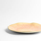 Petite assiette Onda | Corail doré