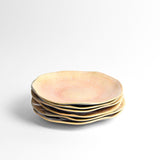 Petite assiette Onda | Corail doré