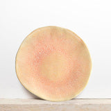 Petite assiette Onda | Corail doré