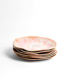 Petite assiette Onda | Rose anémone