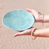 Petite assiette Onda | Vert d'eau