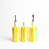 Petite bouteille d'huile | Jaune Linhas