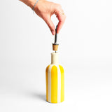 Petite bouteille d'huile | Jaune Linhas