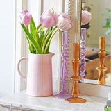 Pichet droit | Rose minéral