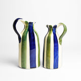 Petit pichet | Bleu & Vert Linhas