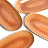 Plat de service L | Terracotta sienna