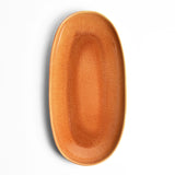 Plat de service L | Terracotta sienna