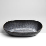 Plat de service XL | Noir écume