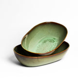 Plat de service XL | Vert rivage