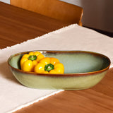 Plat de service XL | Vert rivage