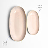 Plat de service L | Rose bohême