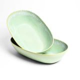 Plat de service XL | Vert audacieux