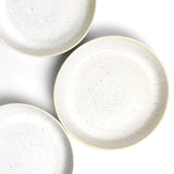 Plat de service rond | Blanc audacieux