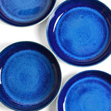 Plat de service rond | Bleu odyssée