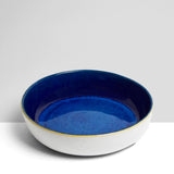 Plat de service rond | Bleu odyssée