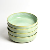 Plat de service rond | Vert audacieux