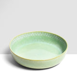 Plat de service rond | Vert audacieux