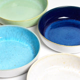 Plat de service rond | Bleu água