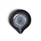 Repose cuillère | Noir écume