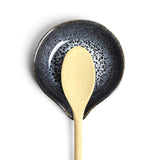 Repose cuillère | Noir écume