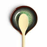 Repose cuillère | Vert rivage