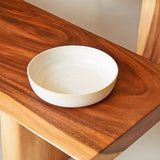 Plat de service rond | Blanc audacieux