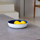 Plat de service rond | Bleu odyssée