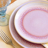Grande assiette | Rose minéral
