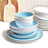 Service pour 2 | Bleu água