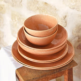 Service pour 2 | Terracotta sienna