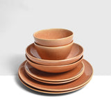 Service pour 2 | Terracotta sienna