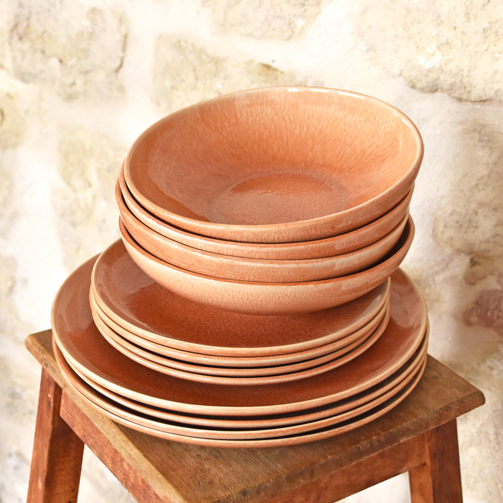 MIAMIO - Set de 4 Coquetiers en Céramique, Coquetiers en
