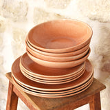 Service pour 4 | Terracotta sienna