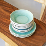 Service pour 4 | Vert minéral