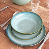 Assiette creuse | Vert turquoise