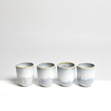 Tasse expresso | Blanc glacier