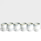 Tasse expresso | Blanc glacier