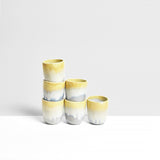 Tasse expresso | Jaune sable