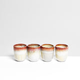 Tasse expresso | Rouge lumineux