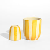 Tasse moyenne | Jaune Linhas