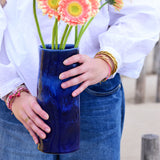 Vase onda | Bleu odyssée