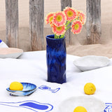 Vase onda | Bleu odyssée